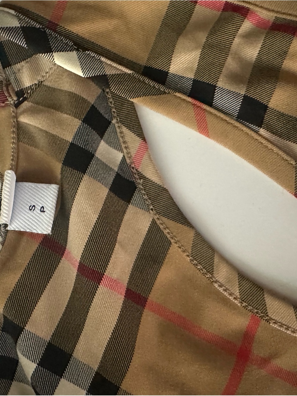 Burberry Check Sports Bra Top - Picture 5 of 7